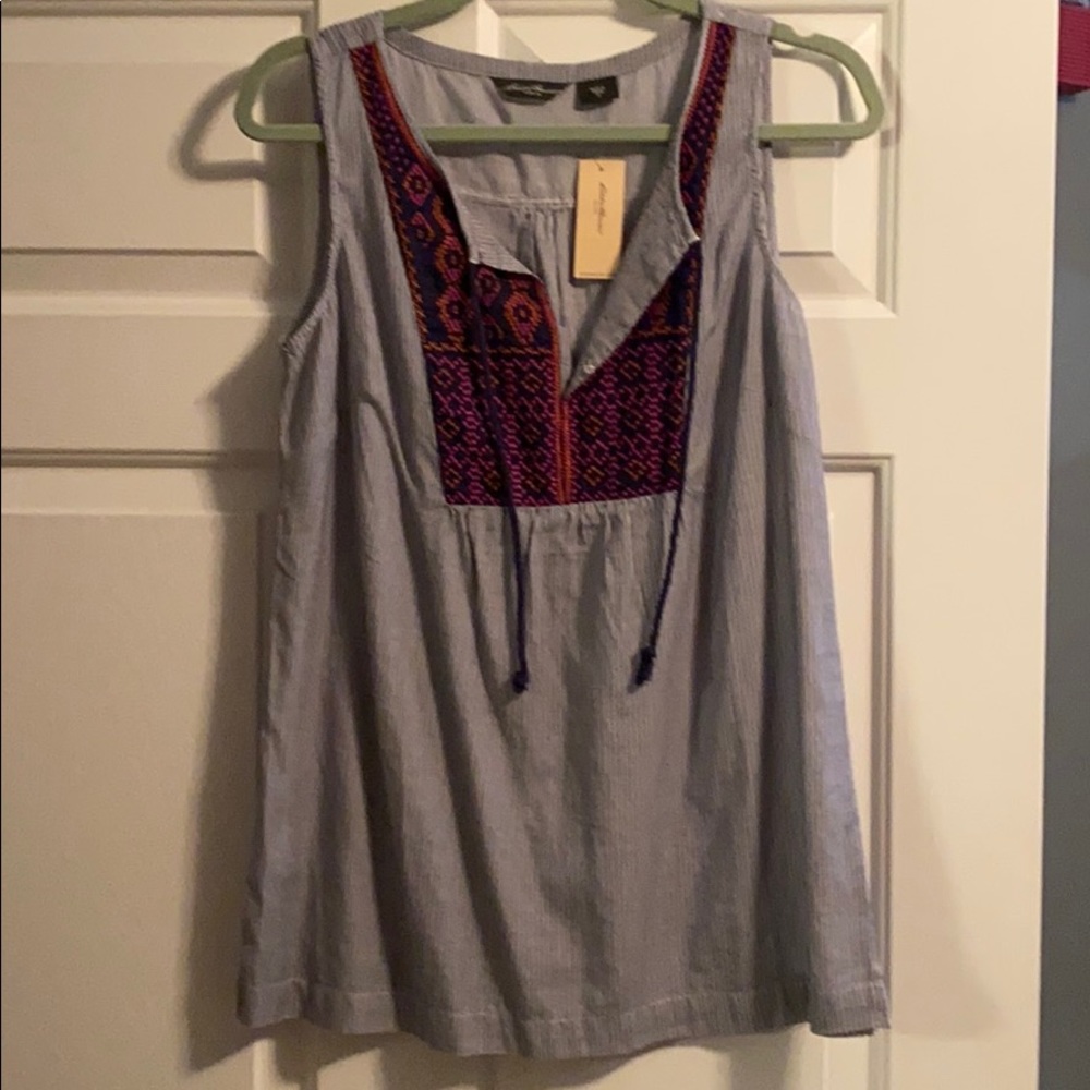 Embroidered Tank